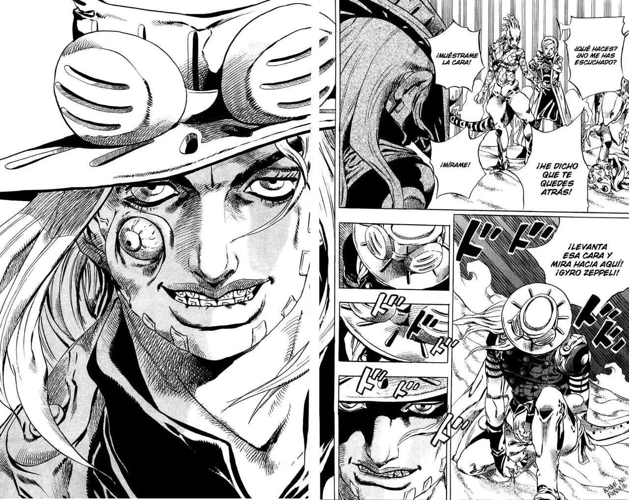 JoJo’s Bizarre Adventure – Parte 7: Steel Ball Run capítulo 31, página 27