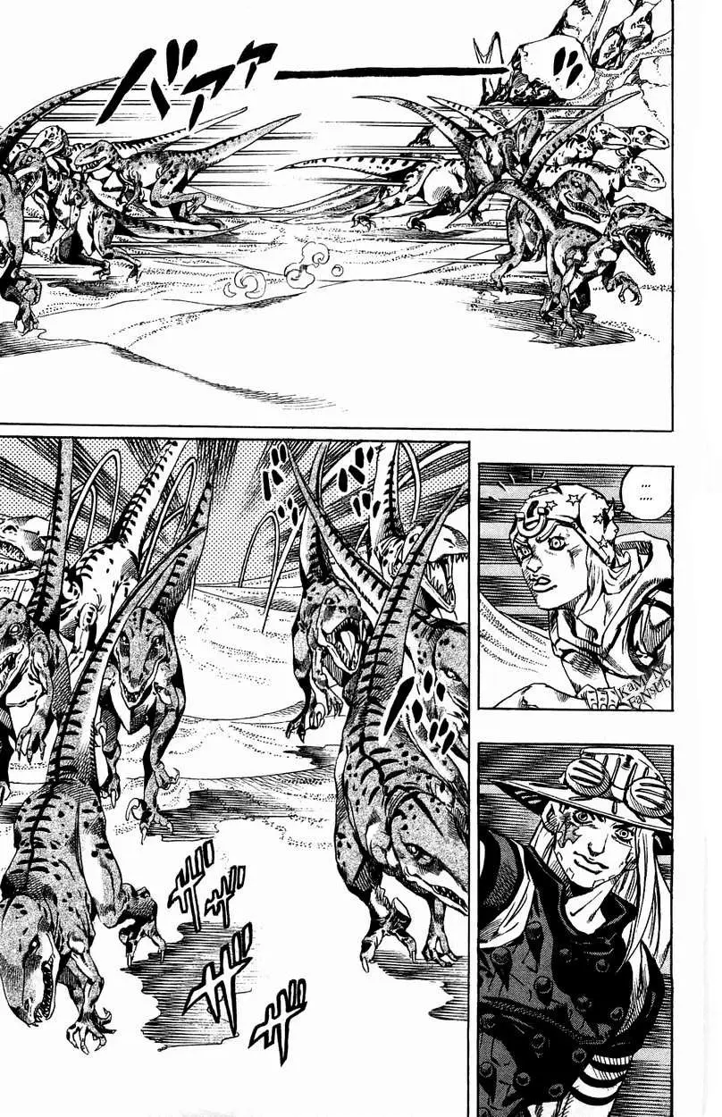 JoJo’s Bizarre Adventure – Parte 7: Steel Ball Run capítulo 31, página 38