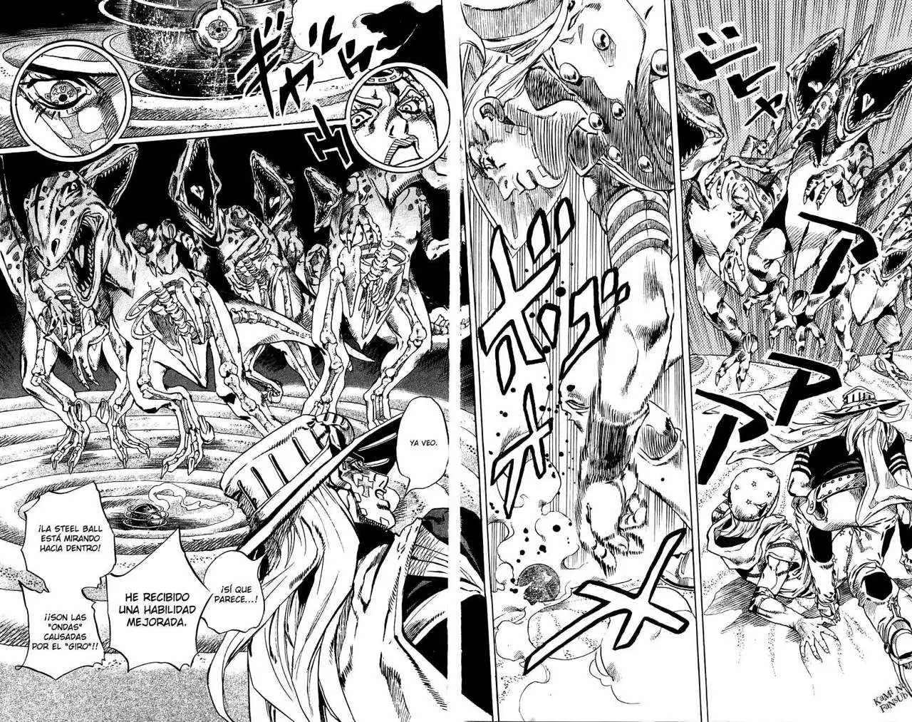 JoJo’s Bizarre Adventure – Parte 7: Steel Ball Run capítulo 31, página 40