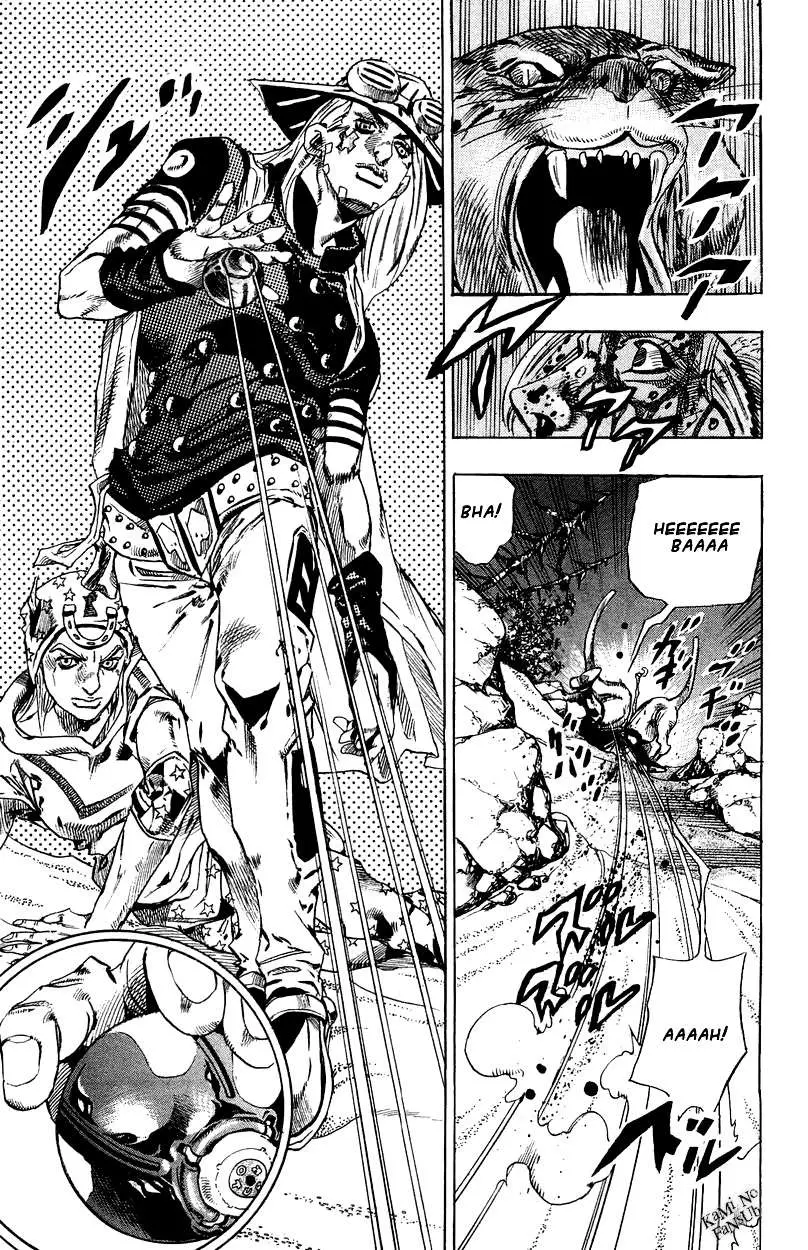 JoJo’s Bizarre Adventure – Parte 7: Steel Ball Run capítulo 31, página 45
