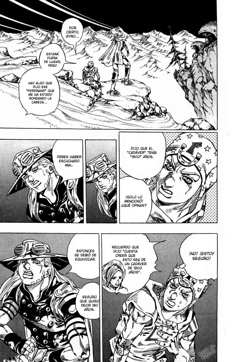 JoJo’s Bizarre Adventure – Parte 7: Steel Ball Run capítulo 31, página 53