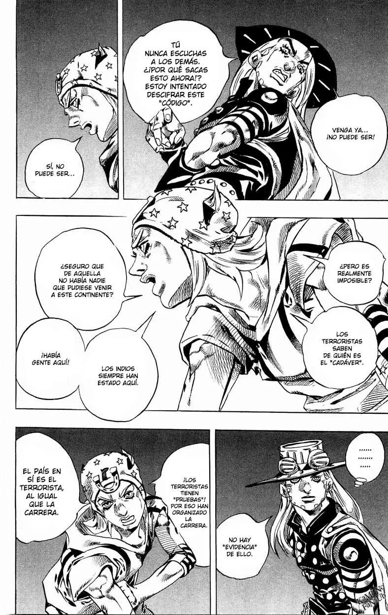 JoJo’s Bizarre Adventure – Parte 7: Steel Ball Run capítulo 31, página 54