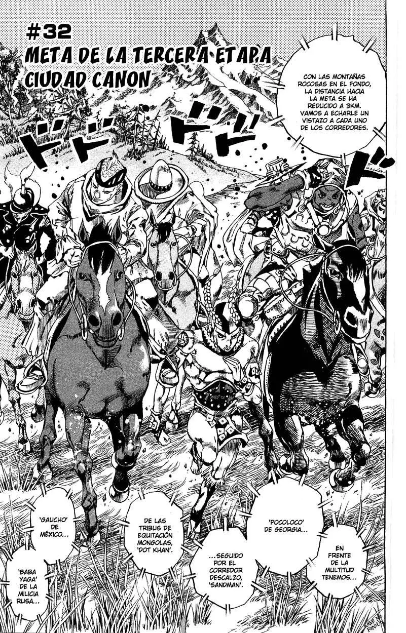 JoJo’s Bizarre Adventure – Parte 7: Steel Ball Run capítulo 32, página 2
