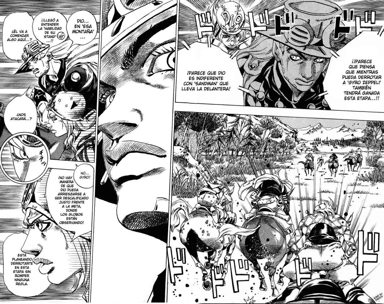 JoJo’s Bizarre Adventure – Parte 7: Steel Ball Run capítulo 32, página 5