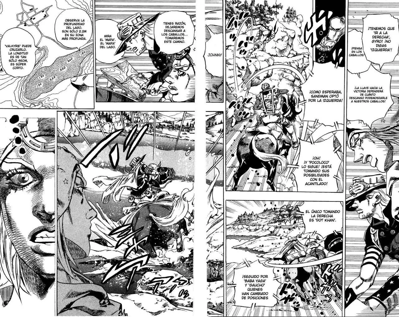 JoJo’s Bizarre Adventure – Parte 7: Steel Ball Run capítulo 32, página 8