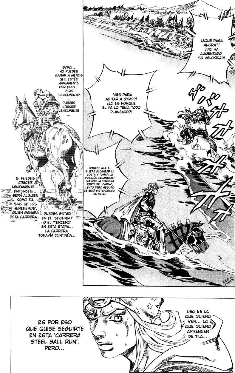 JoJo’s Bizarre Adventure – Parte 7: Steel Ball Run capítulo 32, página 19