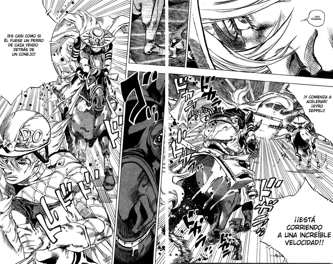 JoJo’s Bizarre Adventure – Parte 7: Steel Ball Run capítulo 32, página 25