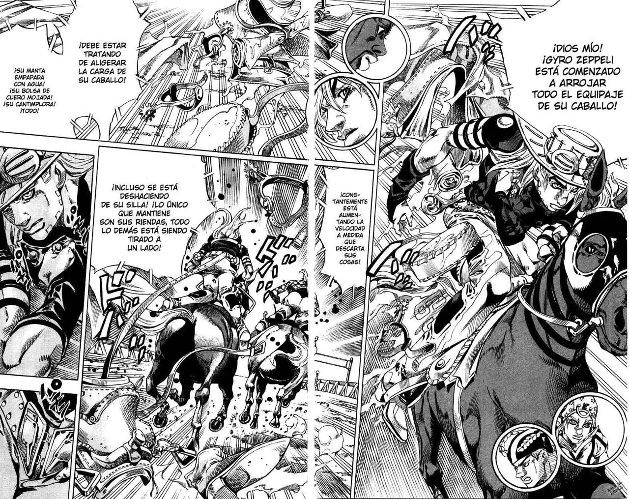 JoJo’s Bizarre Adventure – Parte 7: Steel Ball Run capítulo 32, página 26
