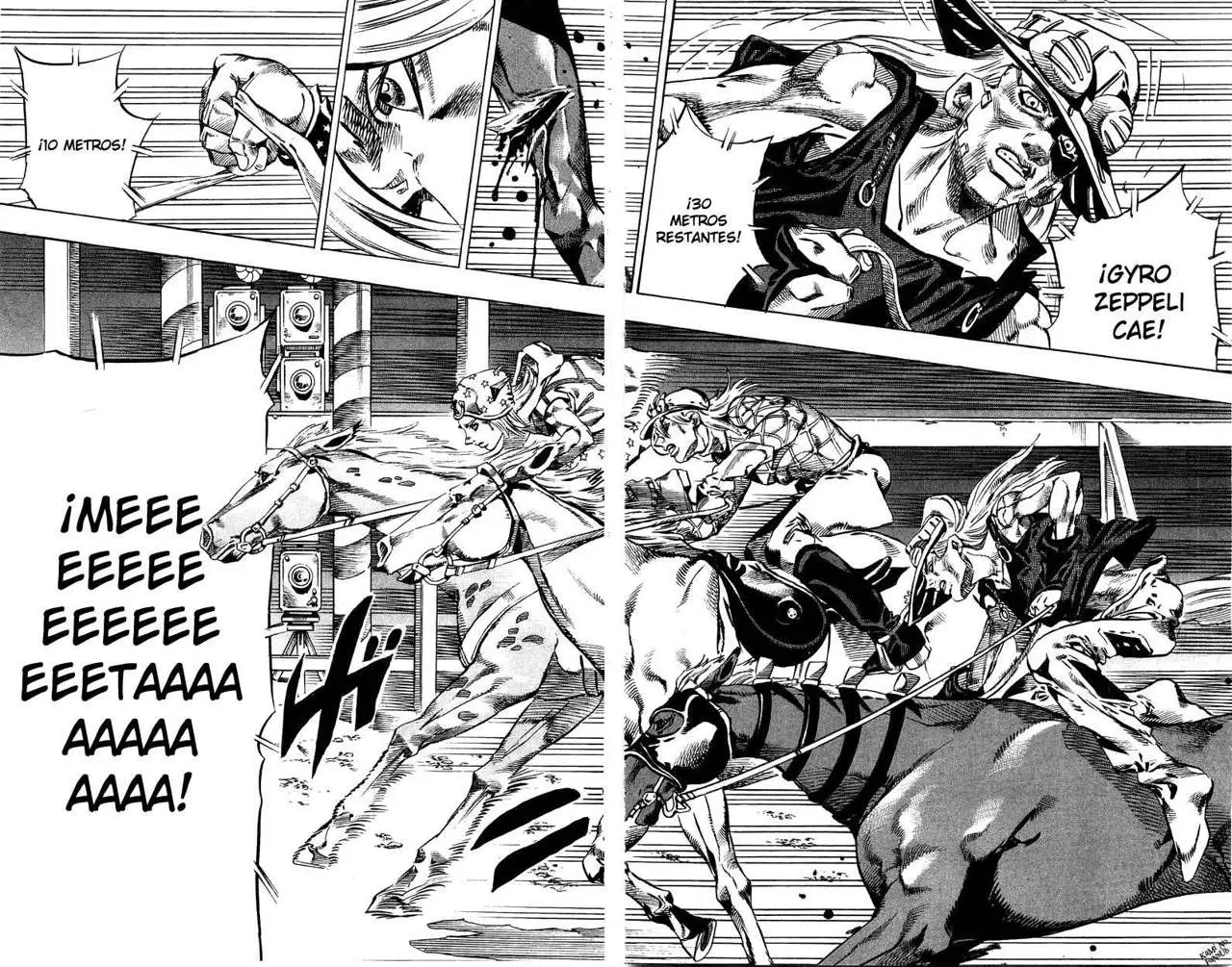 JoJo’s Bizarre Adventure – Parte 7: Steel Ball Run capítulo 32, página 34