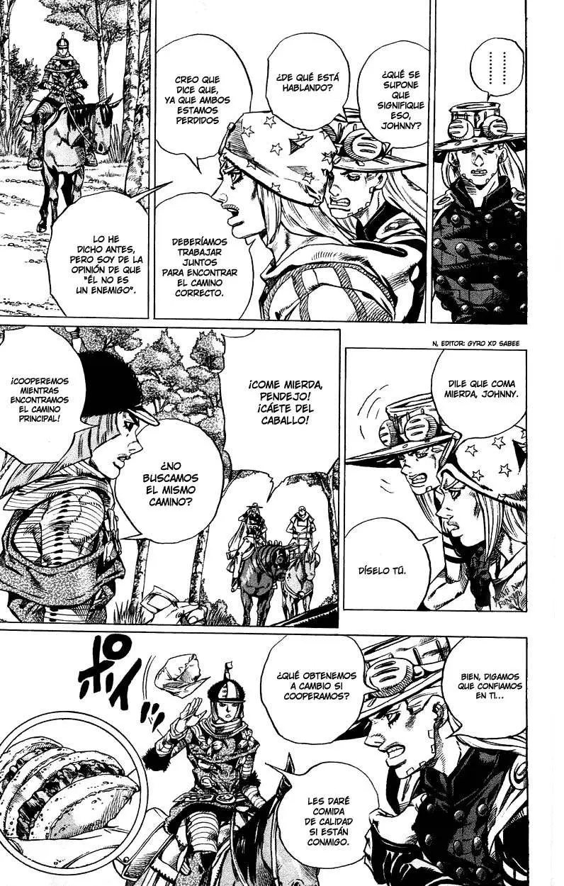 JoJo’s Bizarre Adventure – Parte 7: Steel Ball Run capítulo 33, página 38