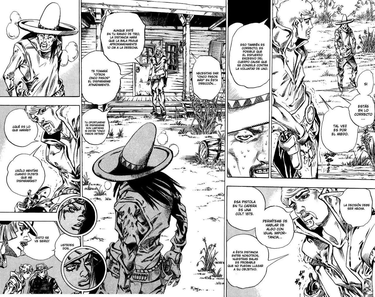 JoJo’s Bizarre Adventure – Parte 7: Steel Ball Run capítulo 33, página 49