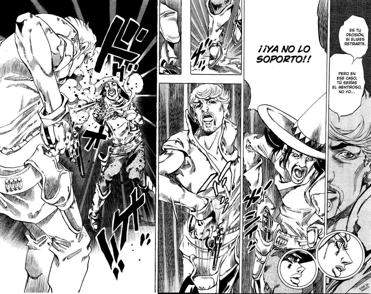 JoJo’s Bizarre Adventure – Parte 7: Steel Ball Run capítulo 33, página 50