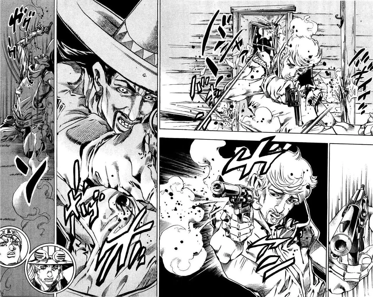 JoJo’s Bizarre Adventure – Parte 7: Steel Ball Run capítulo 33, página 53