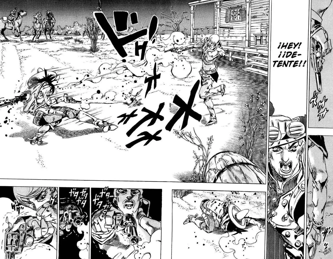 JoJo’s Bizarre Adventure – Parte 7: Steel Ball Run capítulo 33, página 57