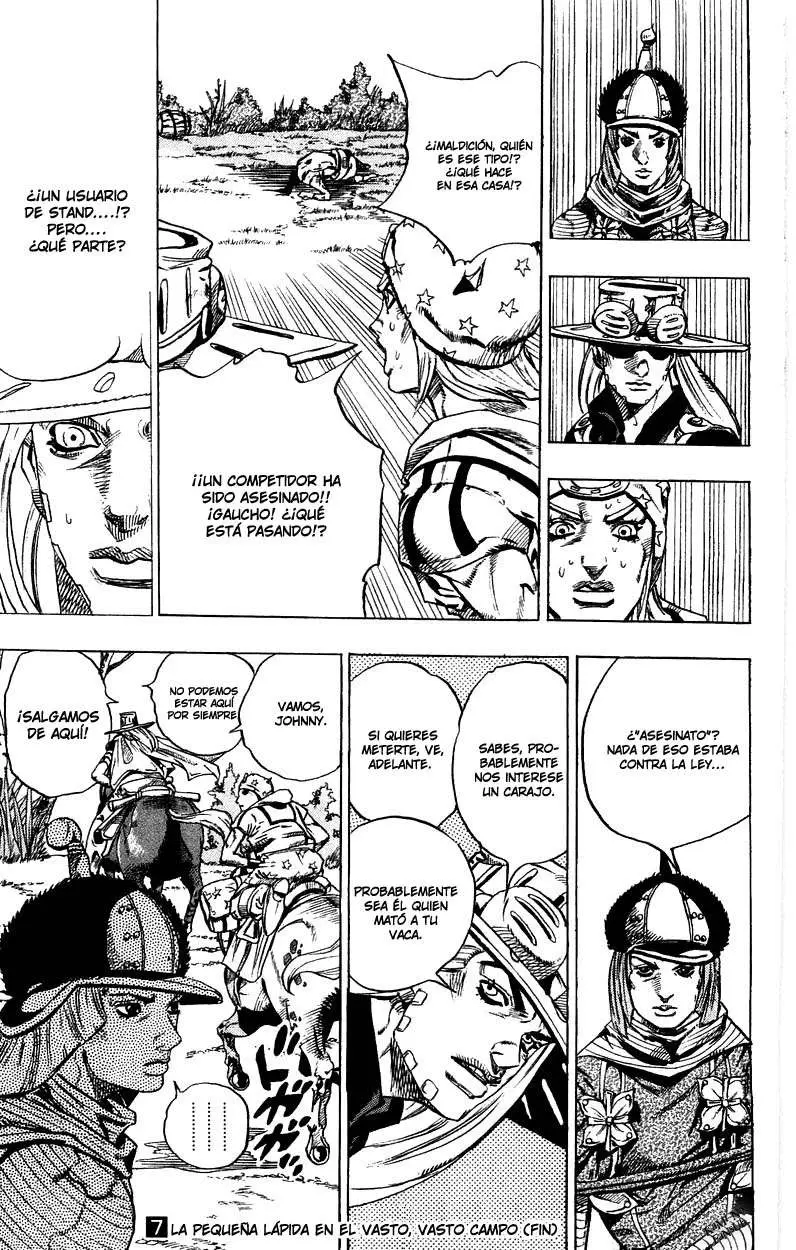 JoJo’s Bizarre Adventure – Parte 7: Steel Ball Run capítulo 33, página 59