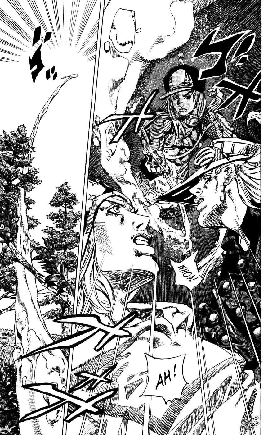 JoJo’s Bizarre Adventure – Parte 7: Steel Ball Run capítulo 34, página 17