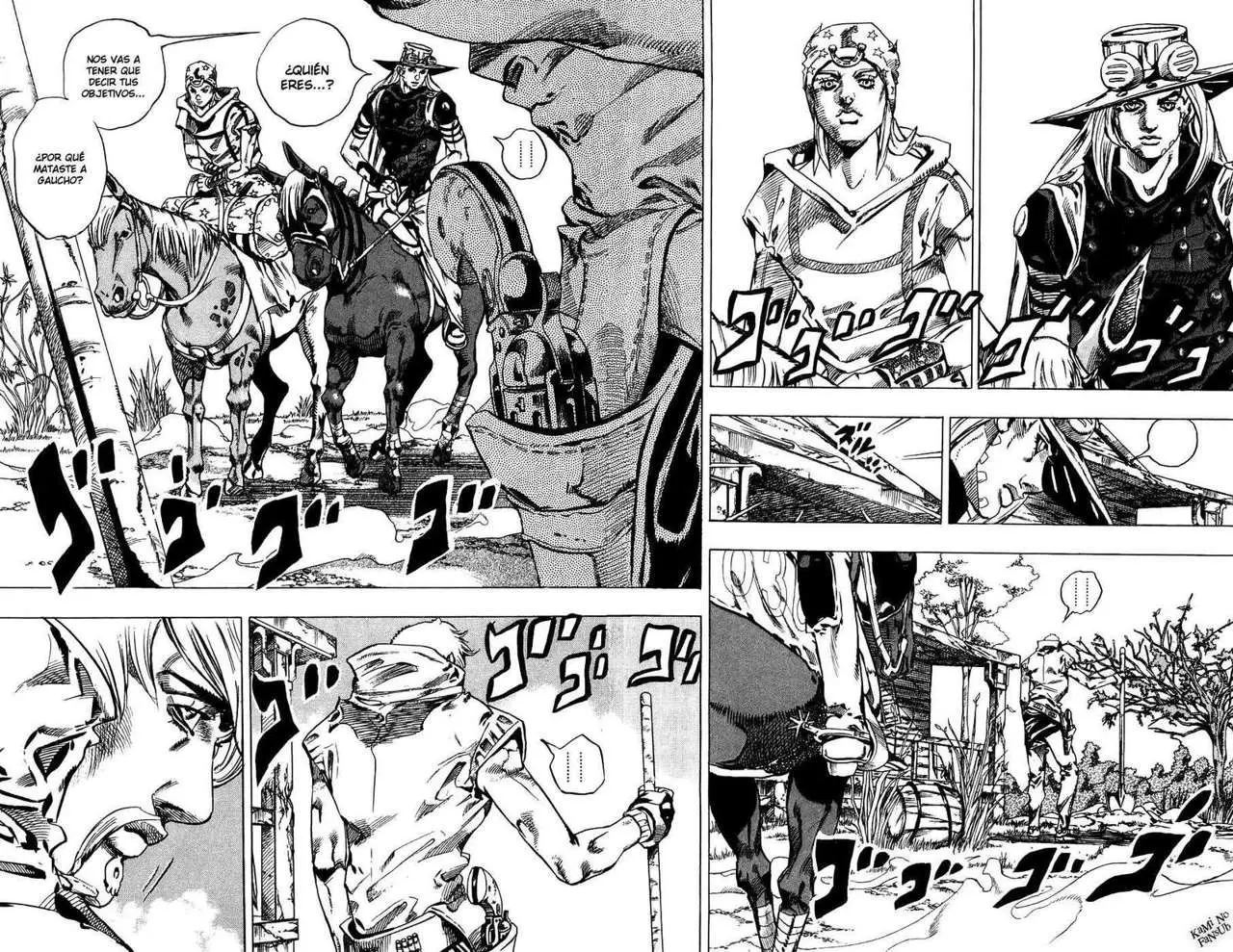 JoJo’s Bizarre Adventure – Parte 7: Steel Ball Run capítulo 34, página 22