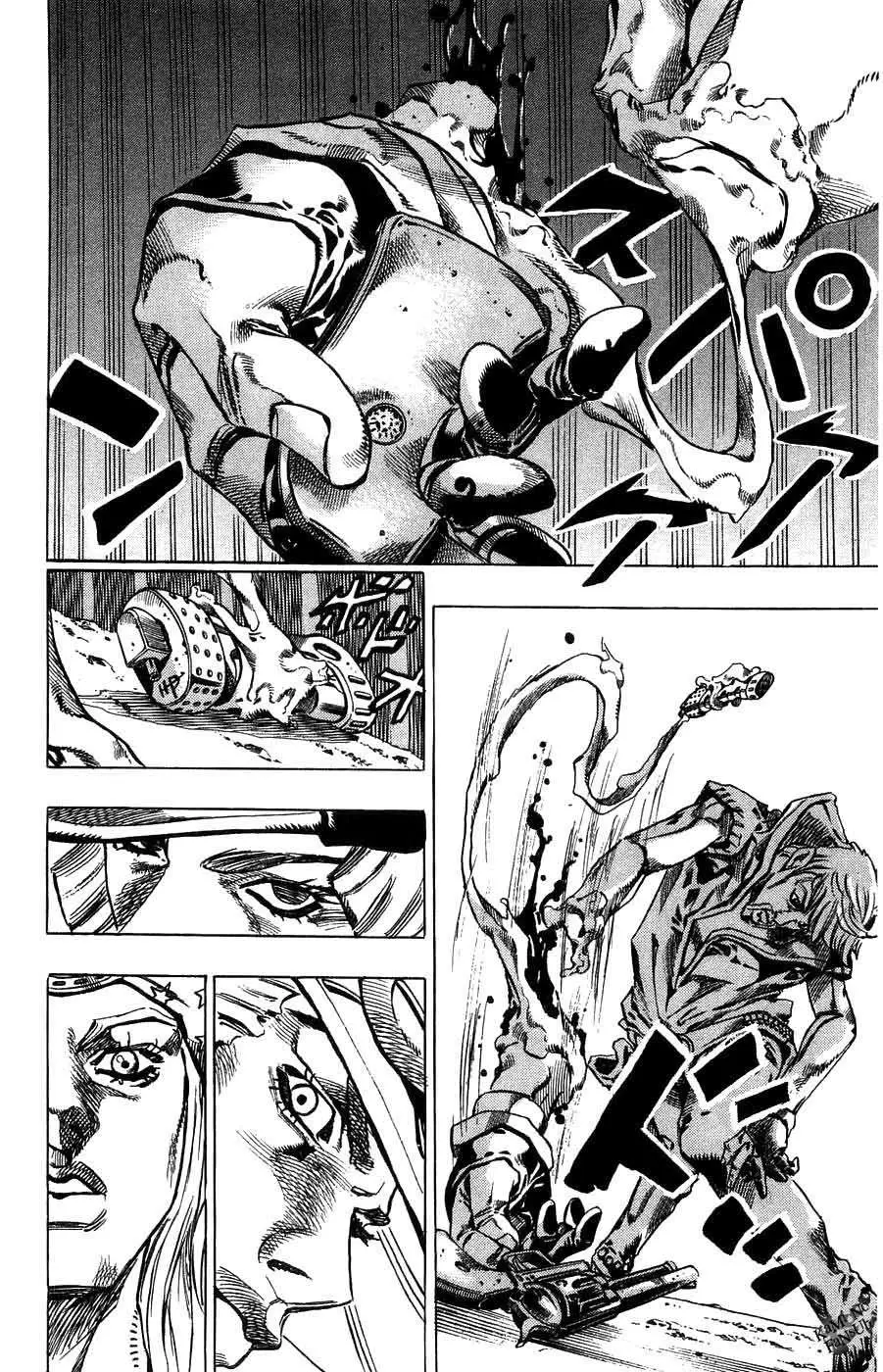 JoJo’s Bizarre Adventure – Parte 7: Steel Ball Run capítulo 34, página 37