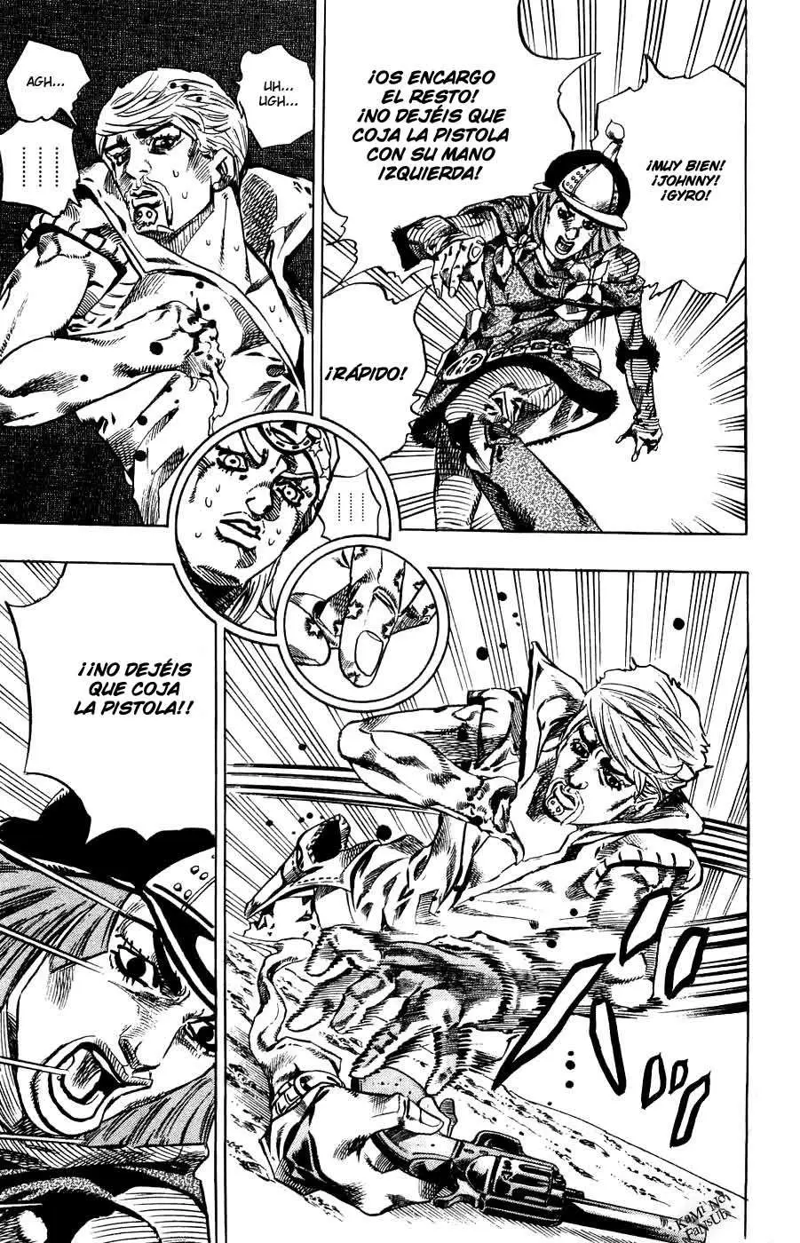 JoJo’s Bizarre Adventure – Parte 7: Steel Ball Run capítulo 34, página 38