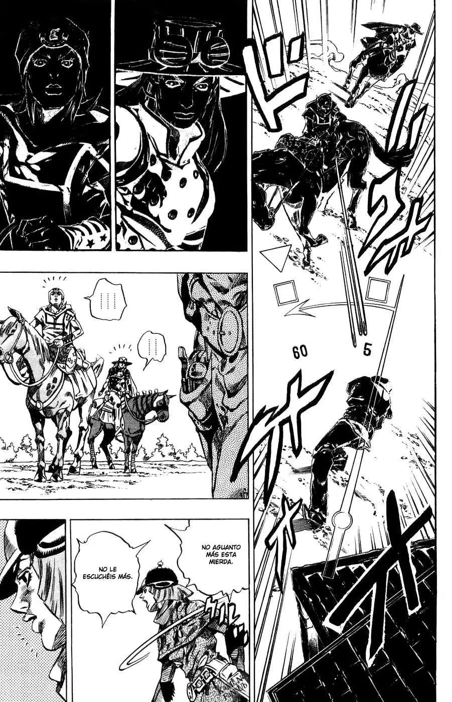 JoJo’s Bizarre Adventure – Parte 7: Steel Ball Run capítulo 34, página 40