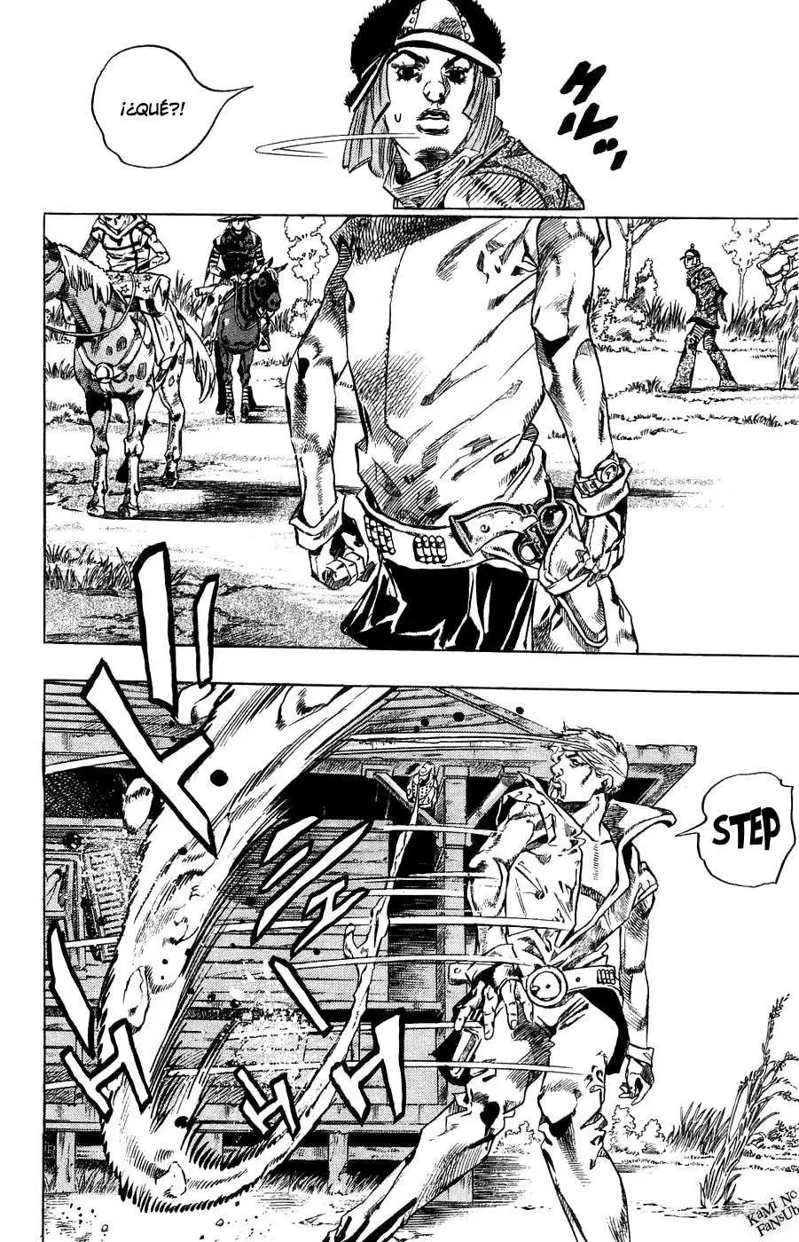 JoJo’s Bizarre Adventure – Parte 7: Steel Ball Run capítulo 34, página 41