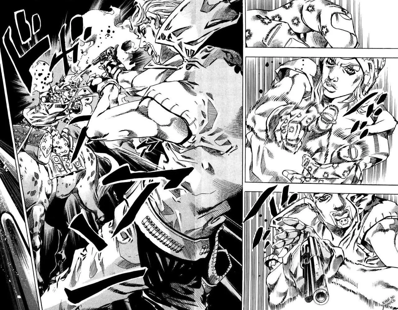 JoJo’s Bizarre Adventure – Parte 7: Steel Ball Run capítulo 34, página 45