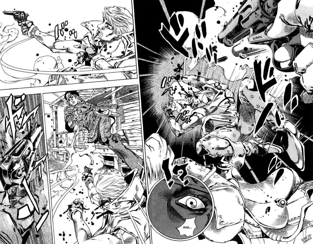 JoJo’s Bizarre Adventure – Parte 7: Steel Ball Run capítulo 34, página 47