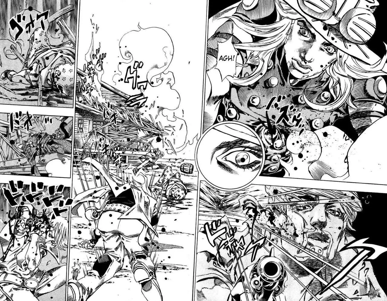 JoJo’s Bizarre Adventure – Parte 7: Steel Ball Run capítulo 34, página 50