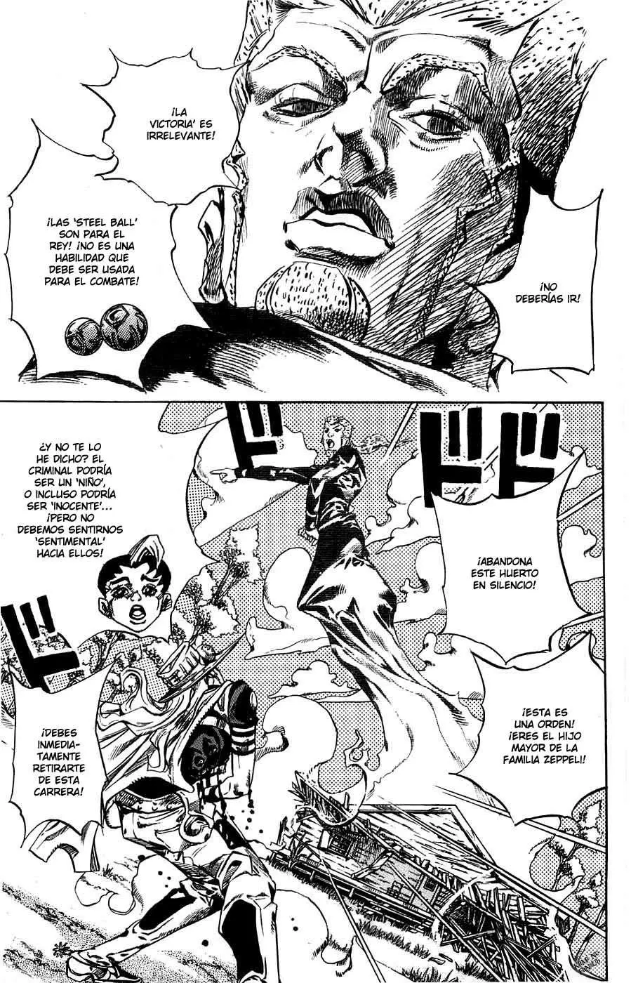 JoJo’s Bizarre Adventure – Parte 7: Steel Ball Run capítulo 35, página 17
