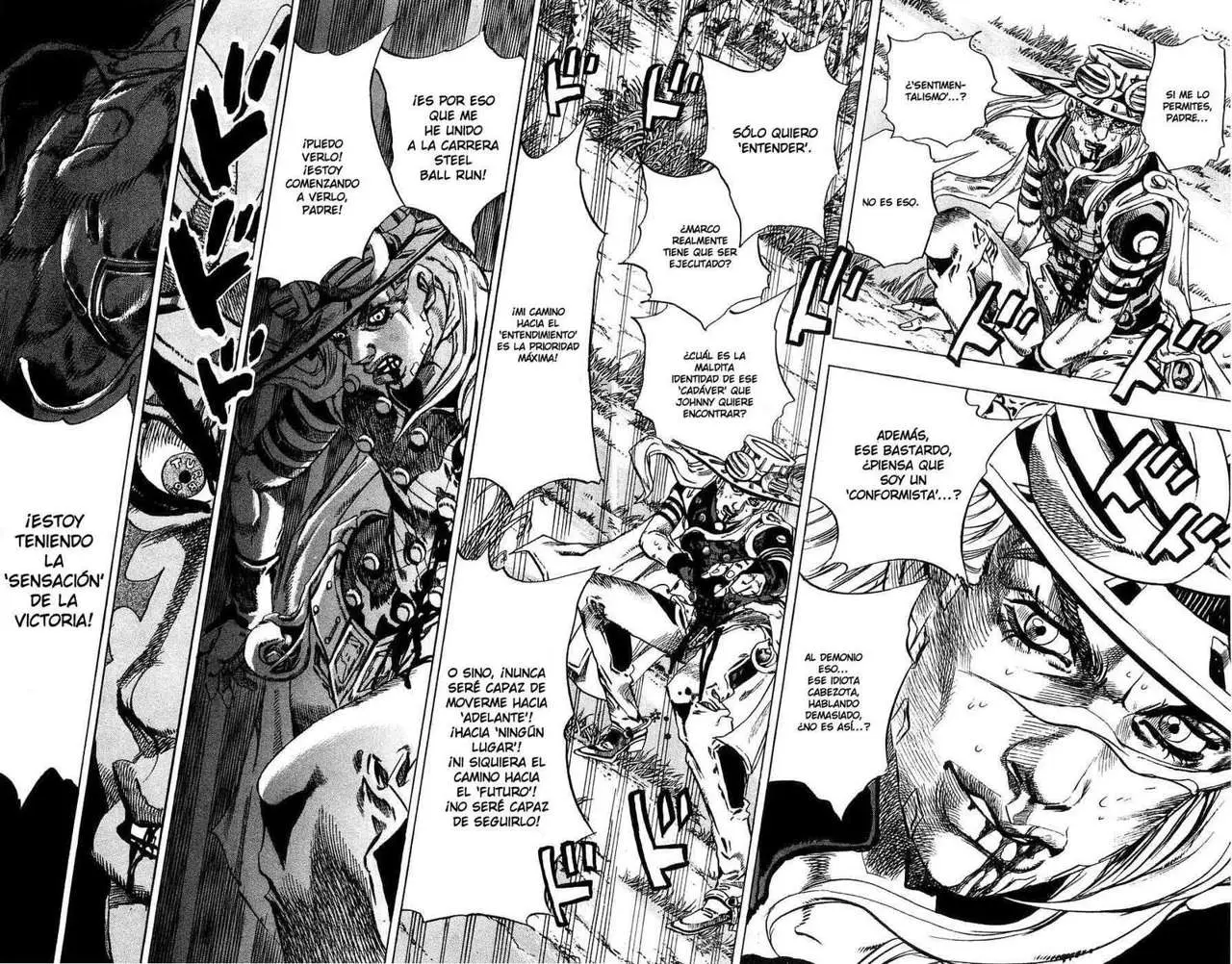 JoJo’s Bizarre Adventure – Parte 7: Steel Ball Run capítulo 35, página 18