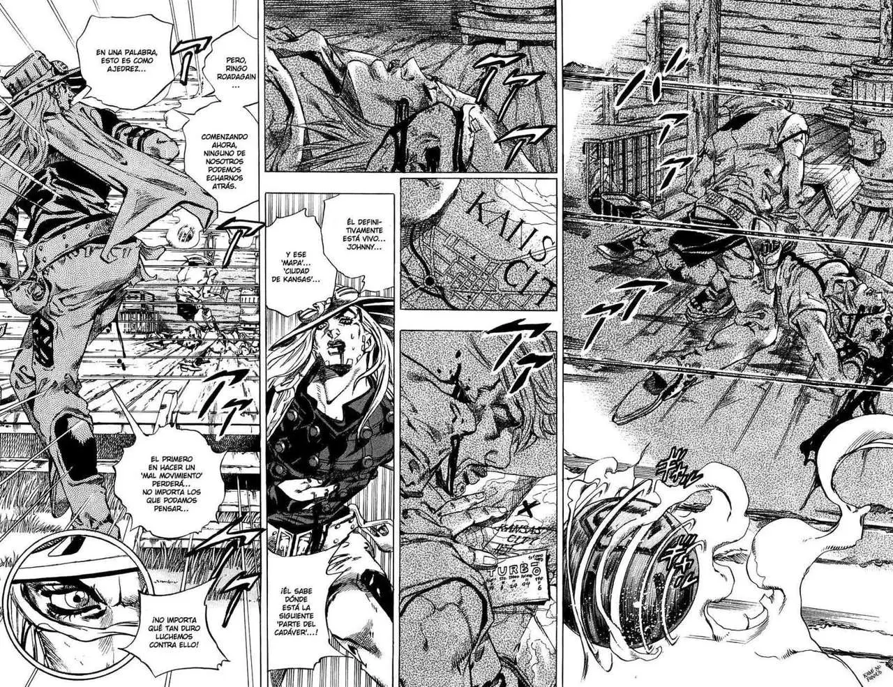 JoJo’s Bizarre Adventure – Parte 7: Steel Ball Run capítulo 35, página 20