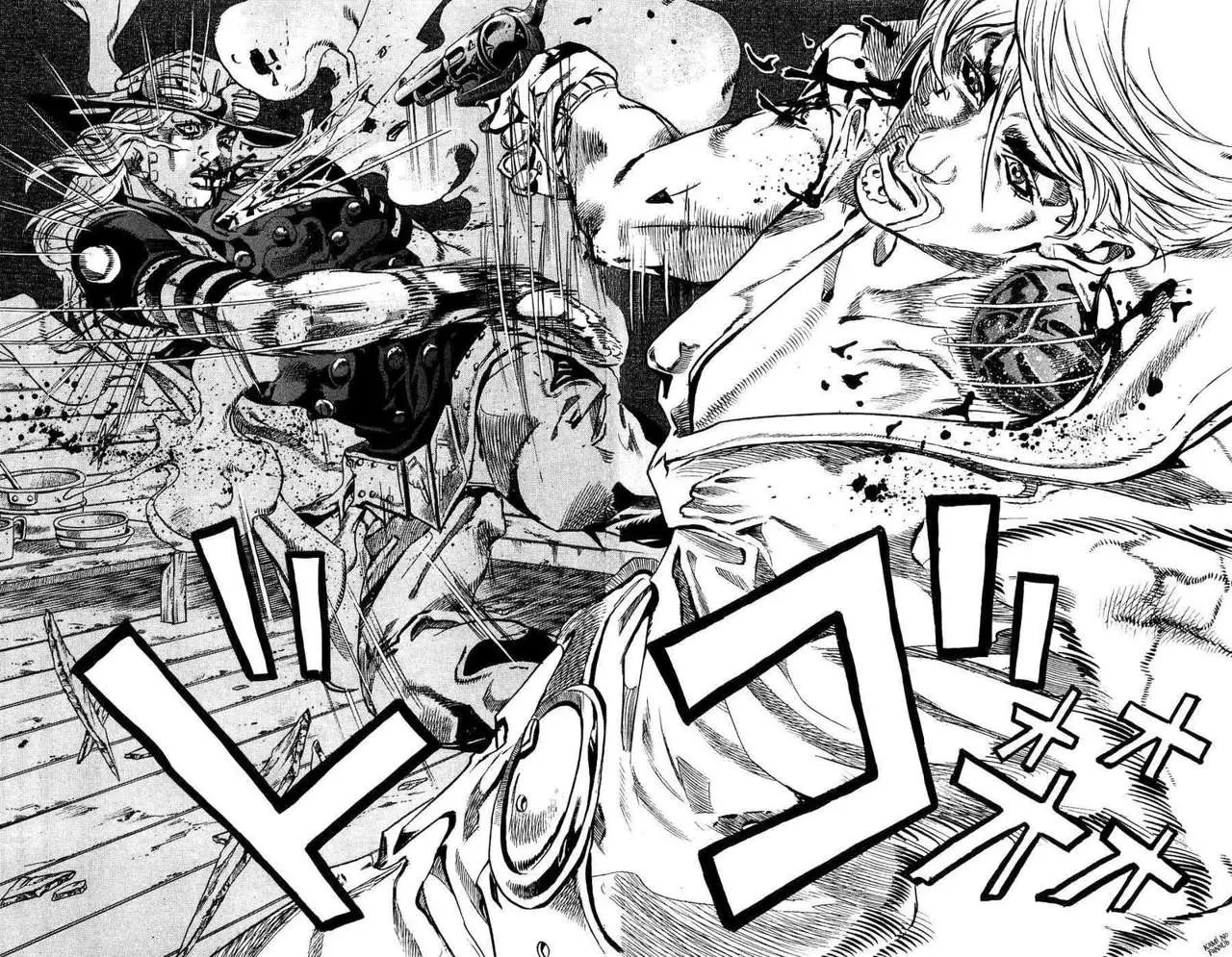 JoJo’s Bizarre Adventure – Parte 7: Steel Ball Run capítulo 35, página 29