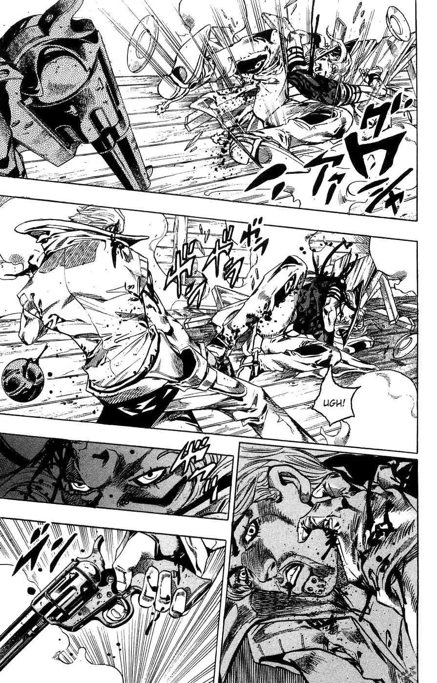 JoJo’s Bizarre Adventure – Parte 7: Steel Ball Run capítulo 35, página 36