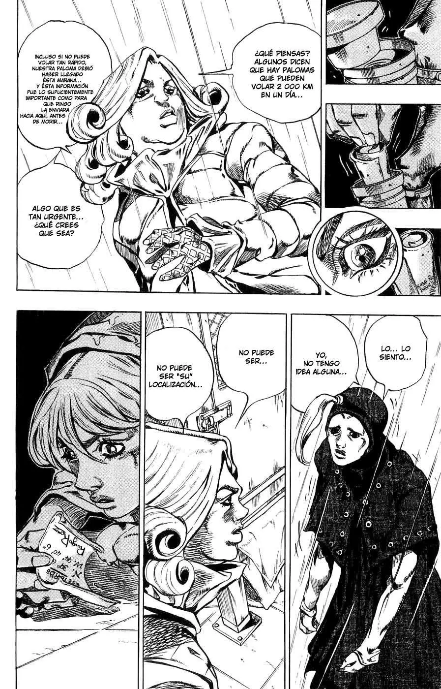 JoJo’s Bizarre Adventure – Parte 7: Steel Ball Run capítulo 36, página 38