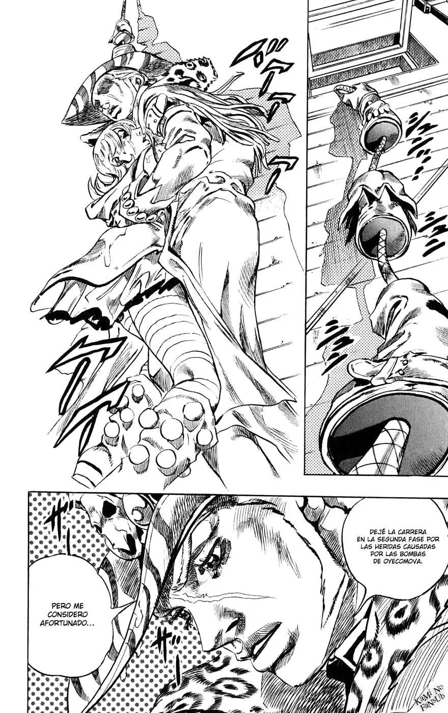 JoJo’s Bizarre Adventure – Parte 7: Steel Ball Run capítulo 37, página 19