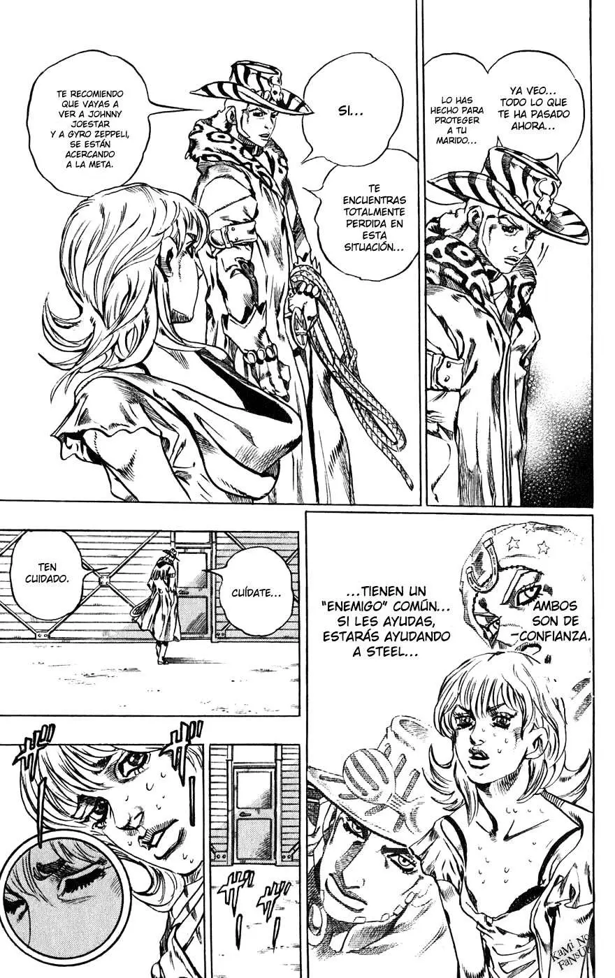 JoJo’s Bizarre Adventure – Parte 7: Steel Ball Run capítulo 37, página 24