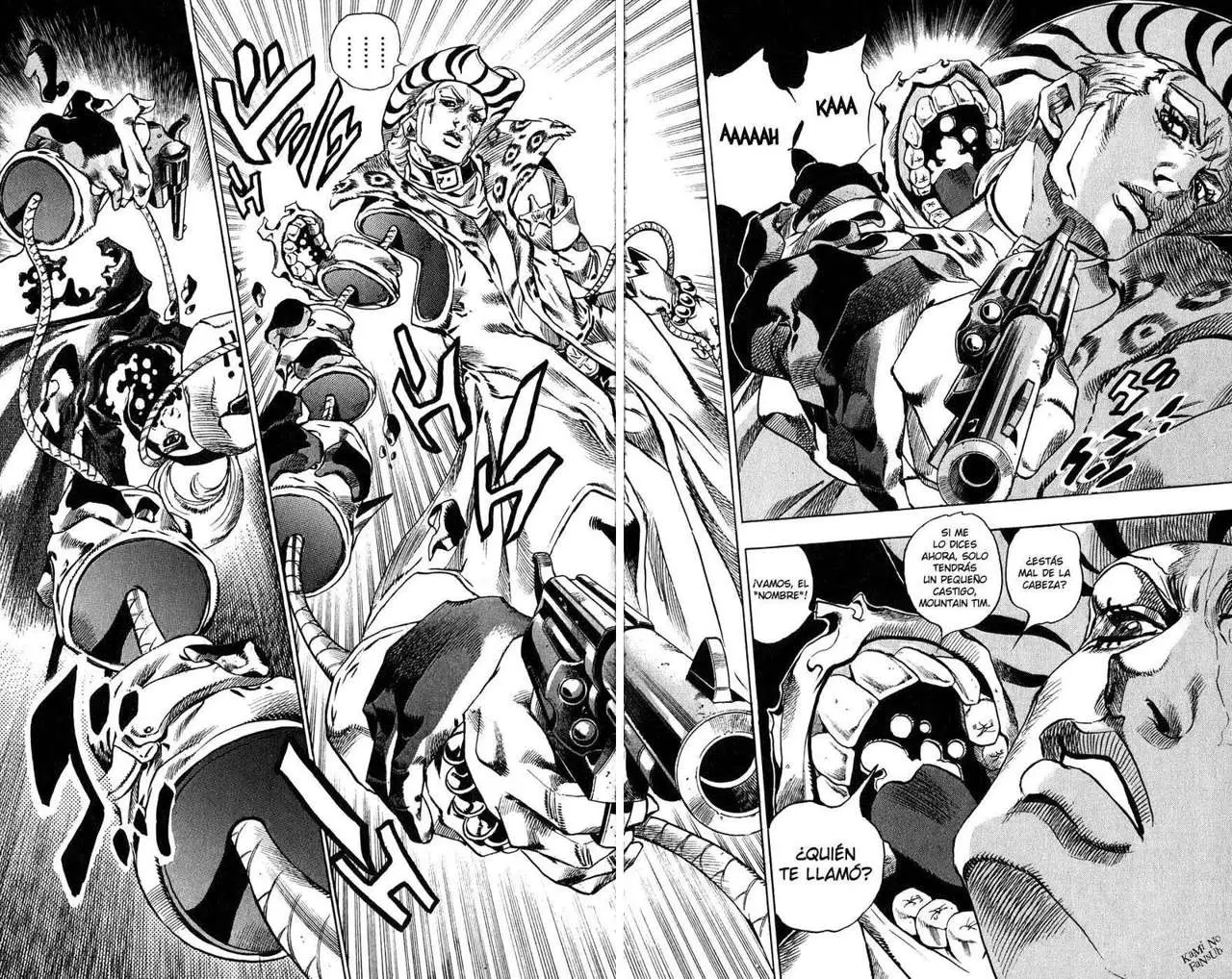 JoJo’s Bizarre Adventure – Parte 7: Steel Ball Run capítulo 37, página 32