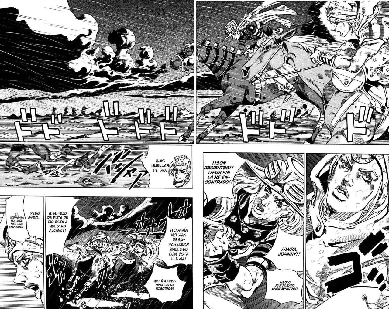 JoJo’s Bizarre Adventure – Parte 7: Steel Ball Run capítulo 37, página 42