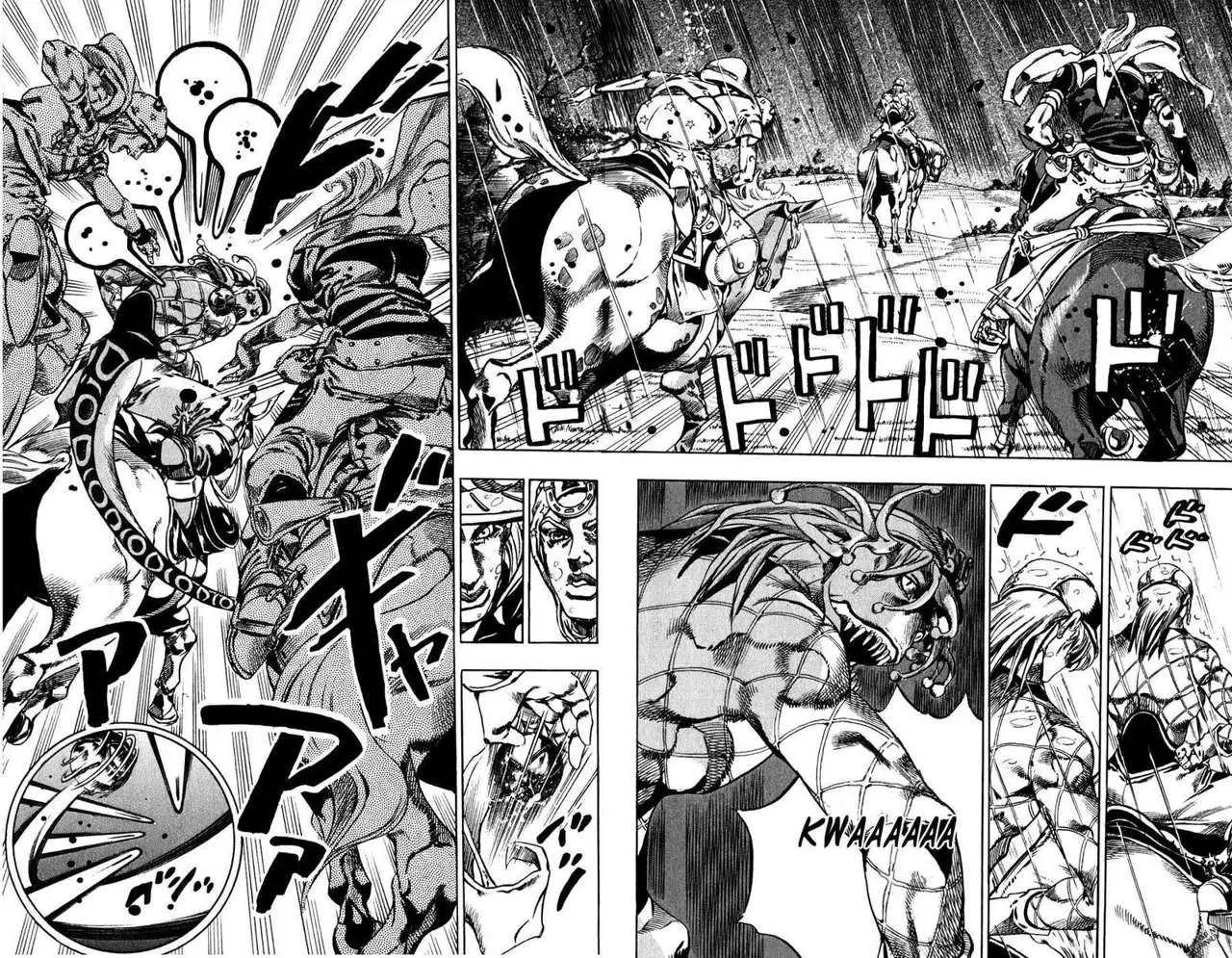 JoJo’s Bizarre Adventure – Parte 7: Steel Ball Run capítulo 38, página 24
