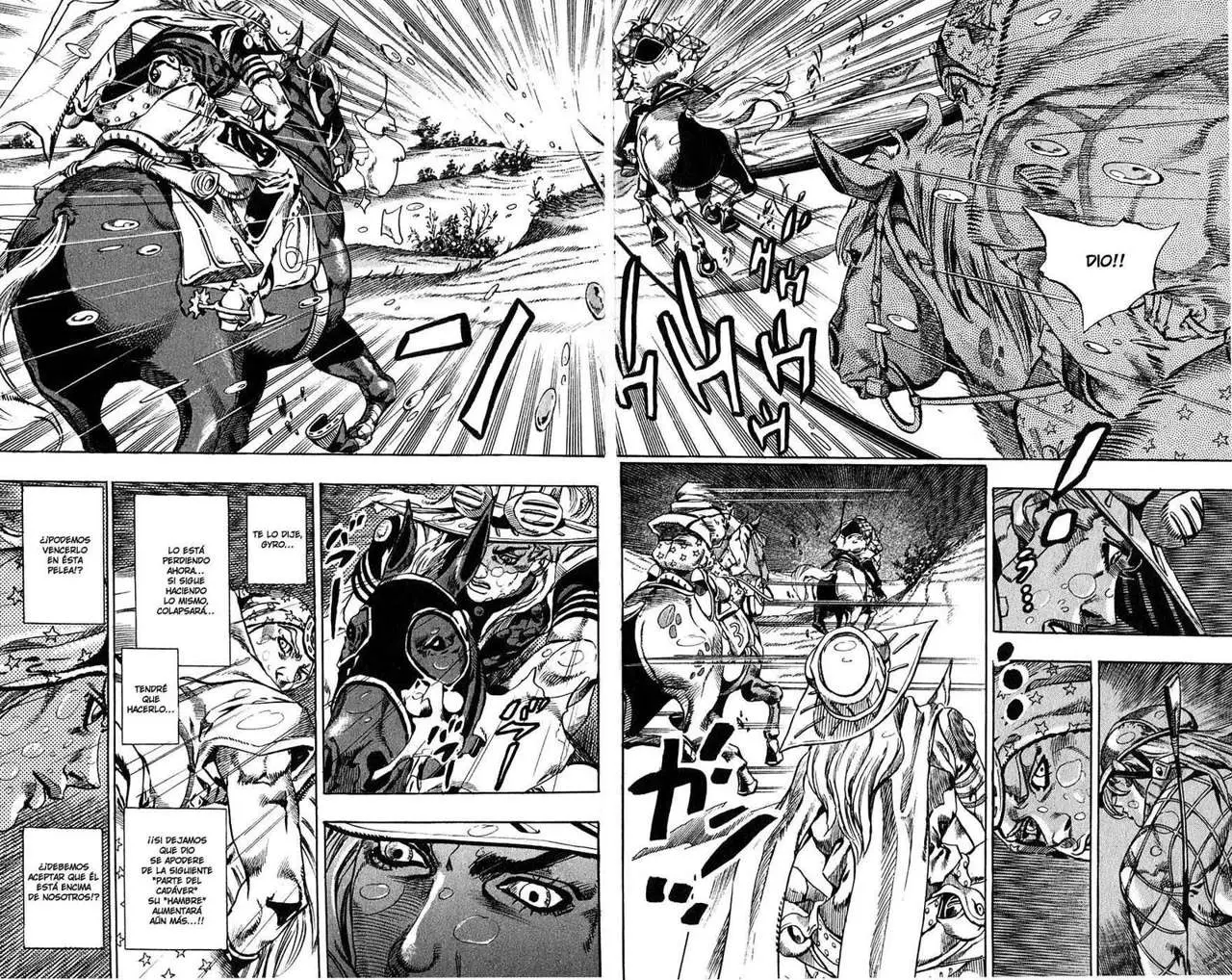 JoJo’s Bizarre Adventure – Parte 7: Steel Ball Run capítulo 38, página 37