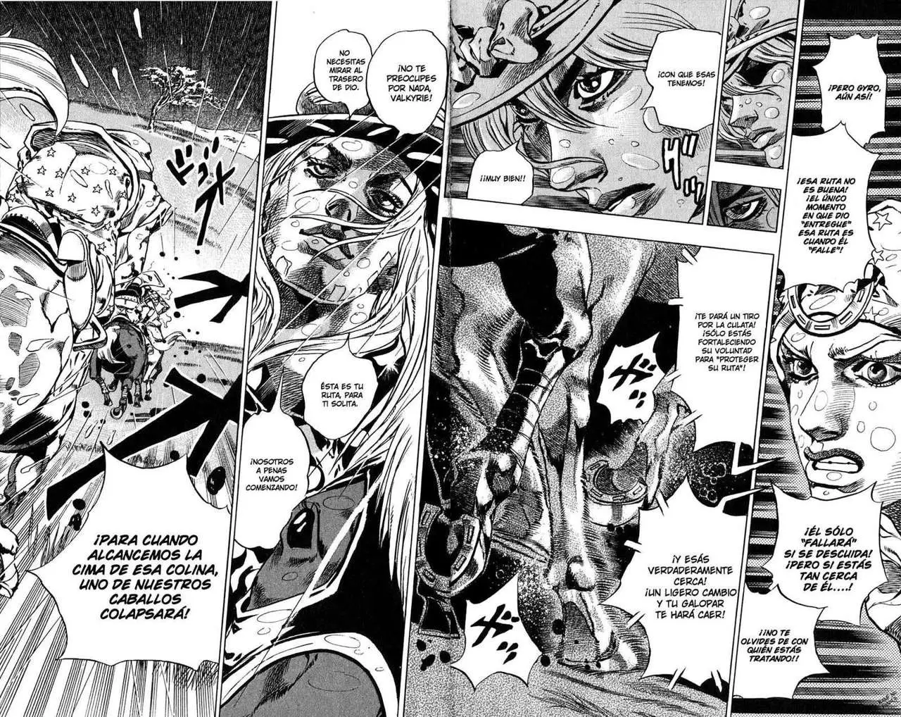 JoJo’s Bizarre Adventure – Parte 7: Steel Ball Run capítulo 38, página 50