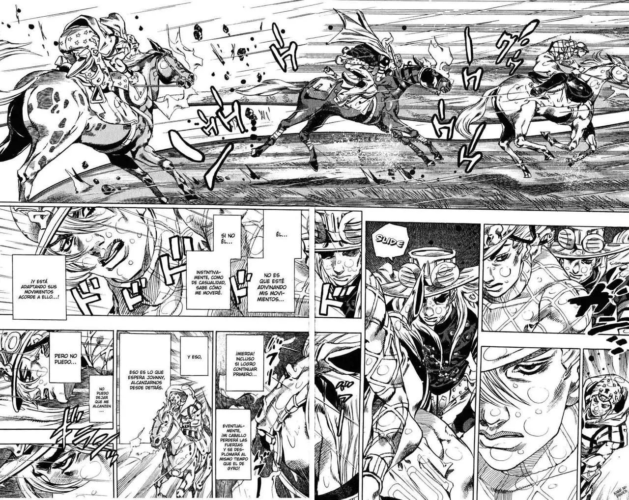 JoJo’s Bizarre Adventure – Parte 7: Steel Ball Run capítulo 39, página 4