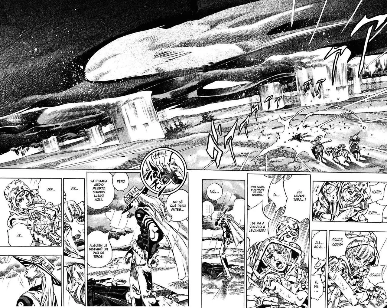 JoJo’s Bizarre Adventure – Parte 7: Steel Ball Run capítulo 39, página 46