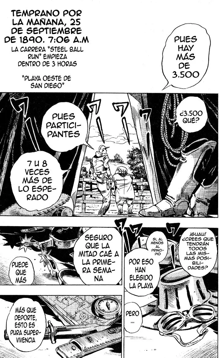 JoJo’s Bizarre Adventure – Parte 7: Steel Ball Run capítulo 4, página 2