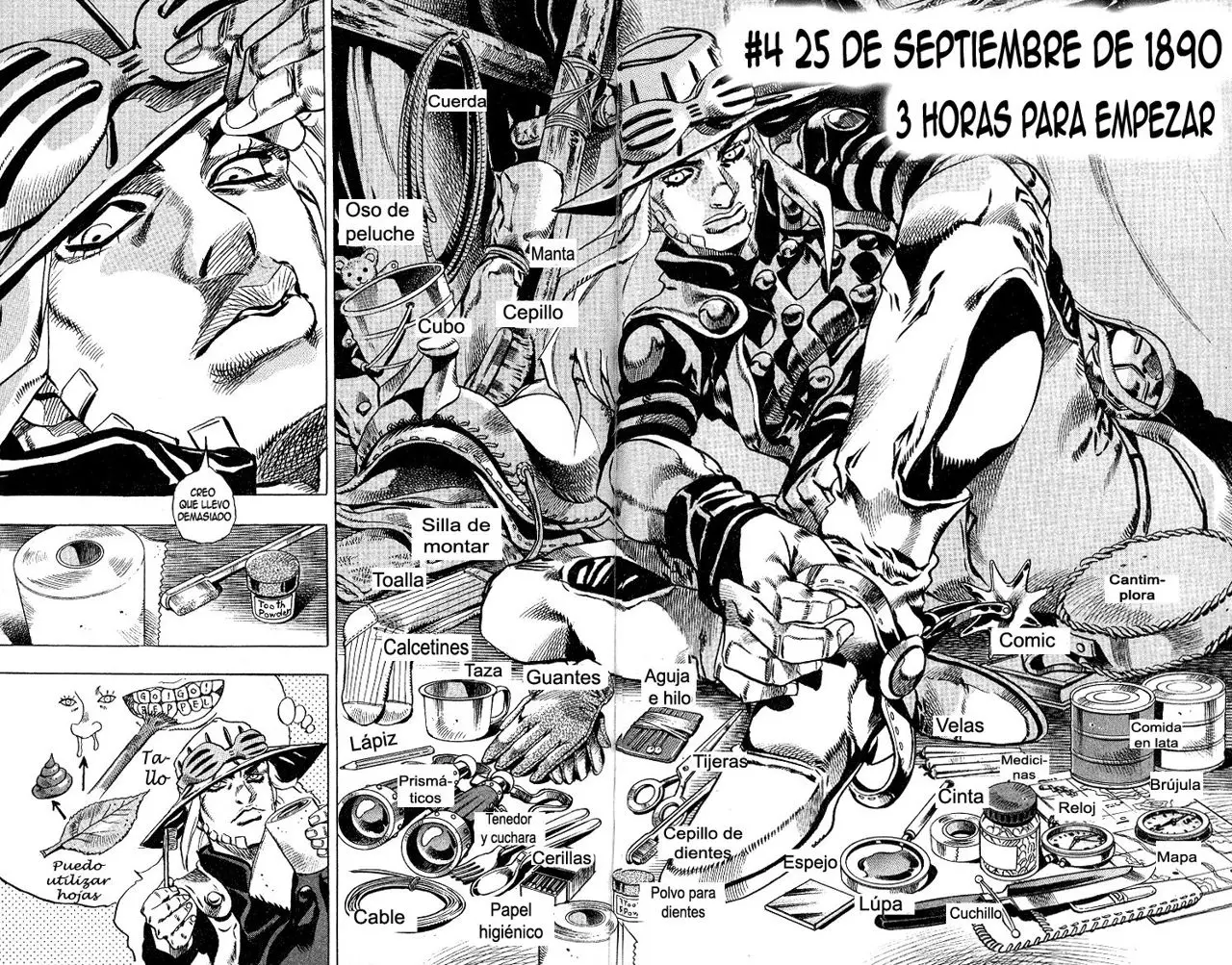 JoJo’s Bizarre Adventure – Parte 7: Steel Ball Run capítulo 4, página 3