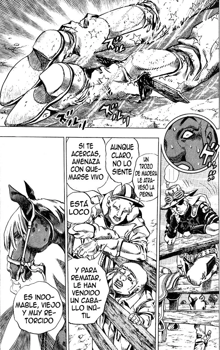 JoJo’s Bizarre Adventure – Parte 7: Steel Ball Run capítulo 4, página 9