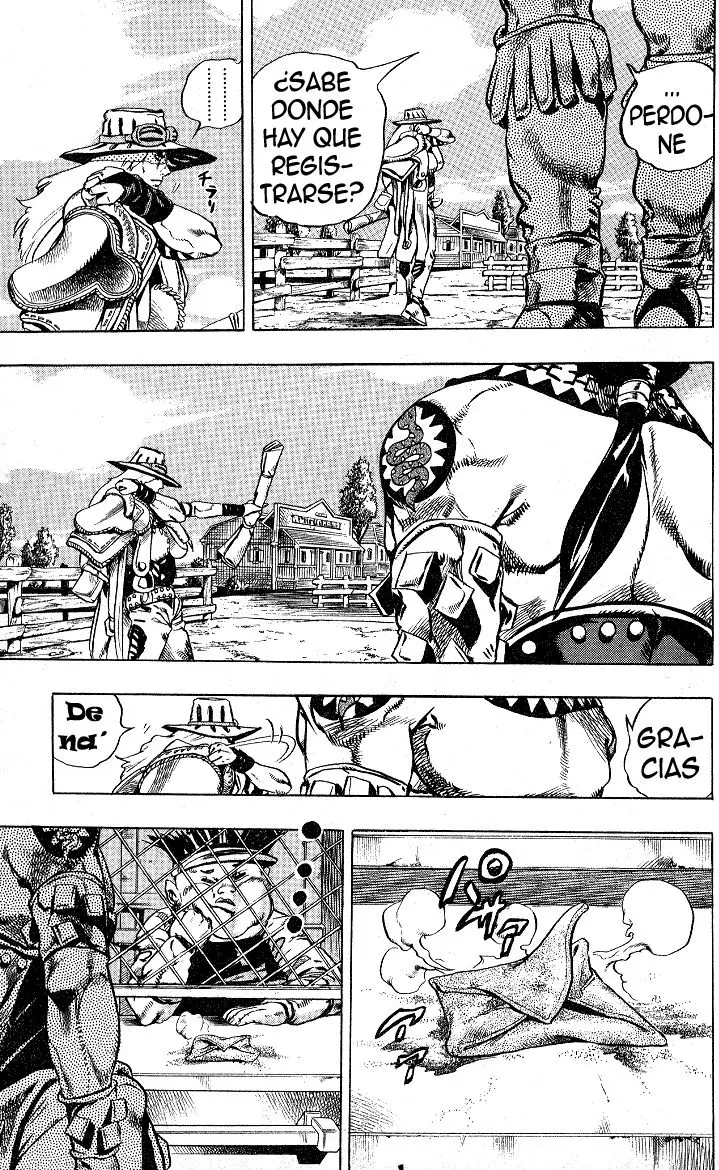 JoJo’s Bizarre Adventure – Parte 7: Steel Ball Run capítulo 4, página 13