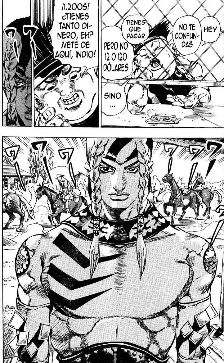 JoJo’s Bizarre Adventure – Parte 7: Steel Ball Run capítulo 4, página 14
