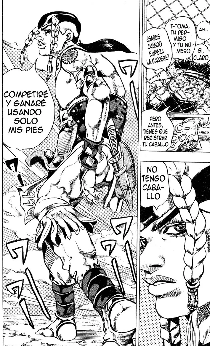 JoJo’s Bizarre Adventure – Parte 7: Steel Ball Run capítulo 4, página 16