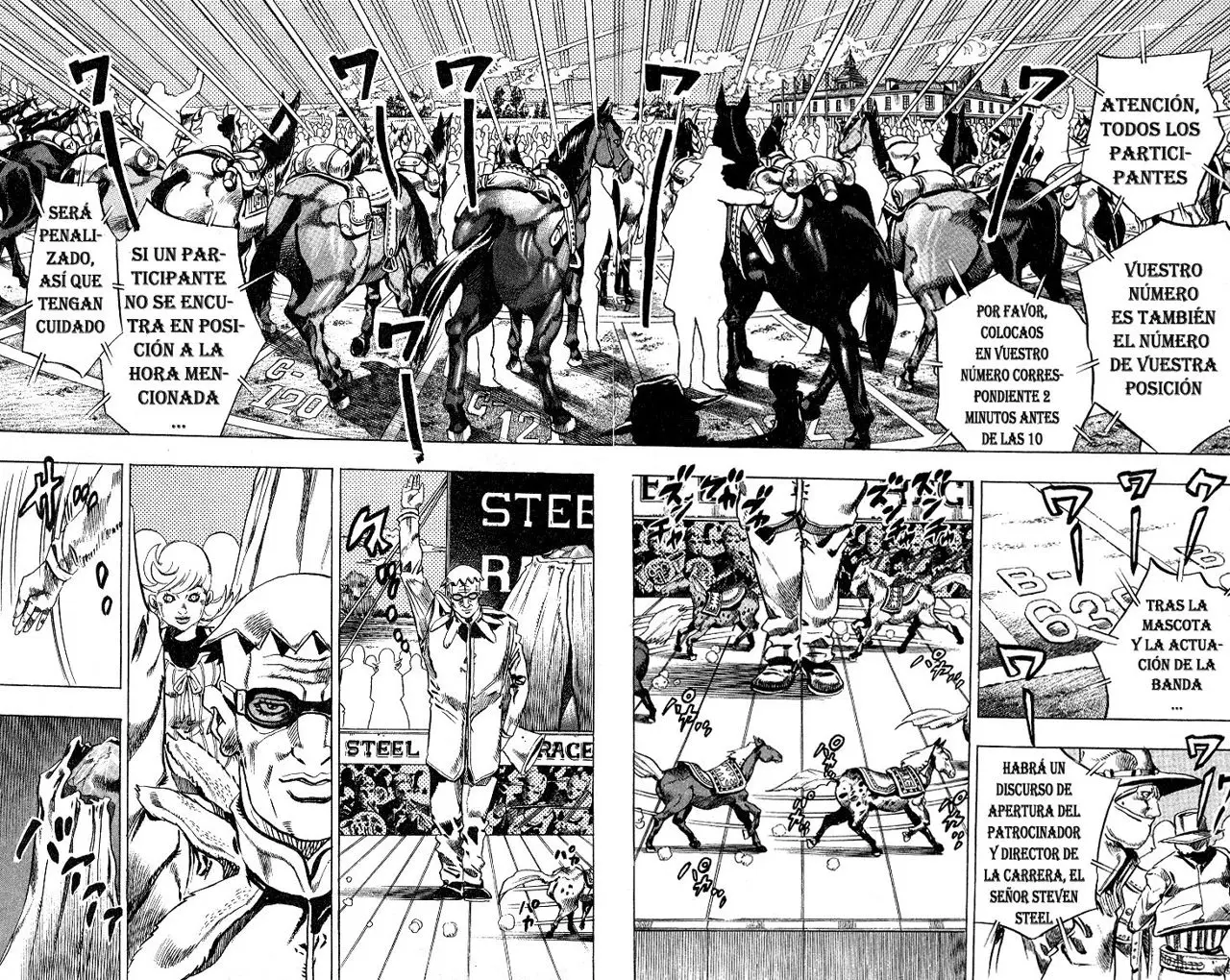 JoJo’s Bizarre Adventure – Parte 7: Steel Ball Run capítulo 4, página 18